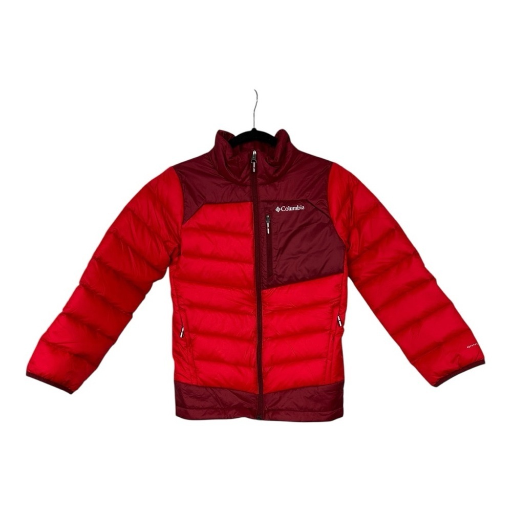Columbia Youth Autumn Park Down Jacket Mountain Red/Red Jasper WB0021-613 size M
